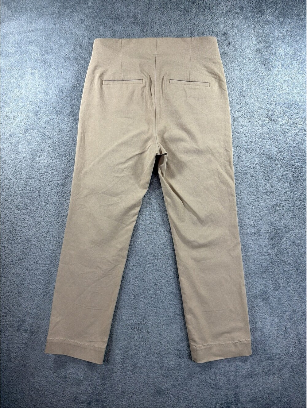 White House Black Market Women's Beige Dress Pants Size 4R - Picture 11 of 15